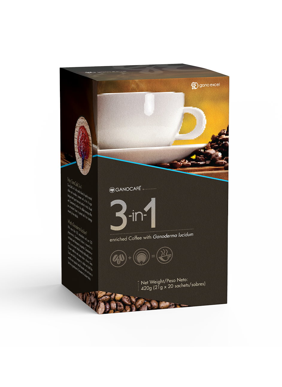 Latte 3-1 | Cappuccino coffee with ganoderma lucidum extract